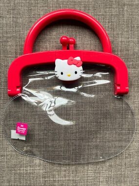 Hello Kitty Clear Hand Bag Small Purse